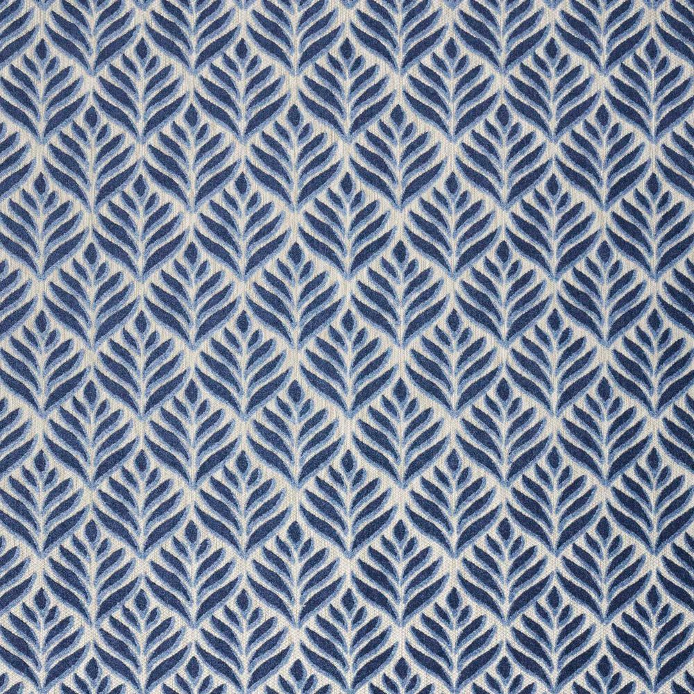 Nourison Aloha Floral 7&#39;10&quot; x 10&#39;6&quot; Blue Indoor/Outdoor Area Rug, , large