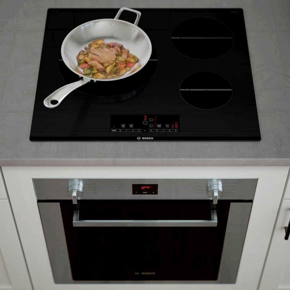 Bosch 500 Series 24&quot; Single Electric Wall Oven with Convection in Stainless Steel, , large