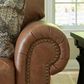 Ashley Carianna Stationary Chair and a Half with Ottoman Set in Caramel, , large