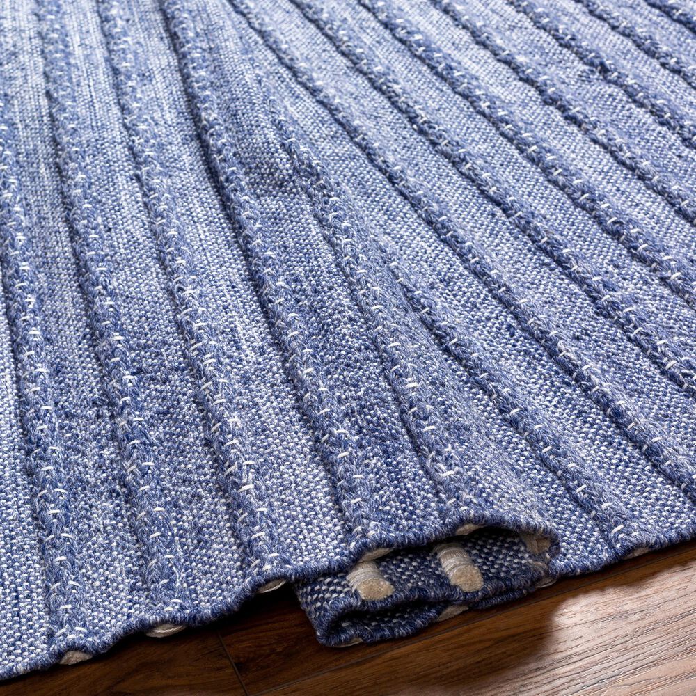 Surya Azalea 2&#39; x 3&#39; Blue, Denim, Ivory and White Area Rug, , large