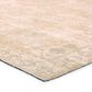 Jaipur Edage Tegona 2"6" x 8" Smoke Gray, Shell, Frappe and Malt Ball Runner, , large