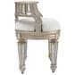 Butler Rebecca Vanity Stool in Silver, , large