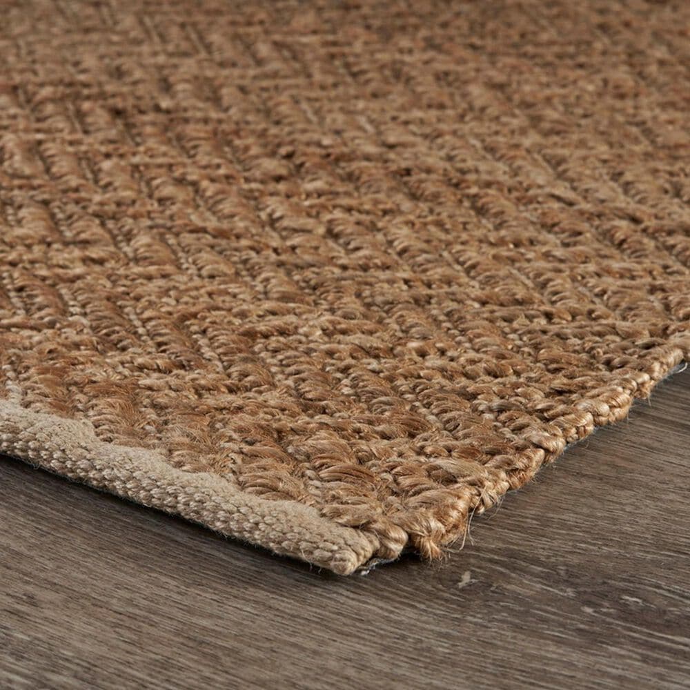 L&amp;R Resources Natural Fiber 7&#39;9&quot; x 9&#39;9&quot; Bright White Area Rug, , large