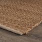 L&R Resources Natural Fiber 7"9" x 9"9" Bright White Area Rug, , large