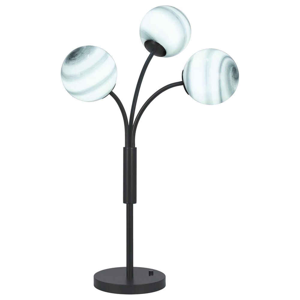 Lamps Per Se Globe Table Lamp in Black, , large