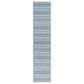 Surya Eagean EAG-2337 Navy, Light Blue, Blue and White 2"7" x 12" Indoor/Outdoor Runner, , large