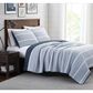 Pem America Brooklyn Loom Niari 2-Piece Twin/Twin XL Quilt Set in Blue, , large