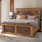 Hooker Furniture Big Sky King Mantel Bed in Vintage Natural, , large