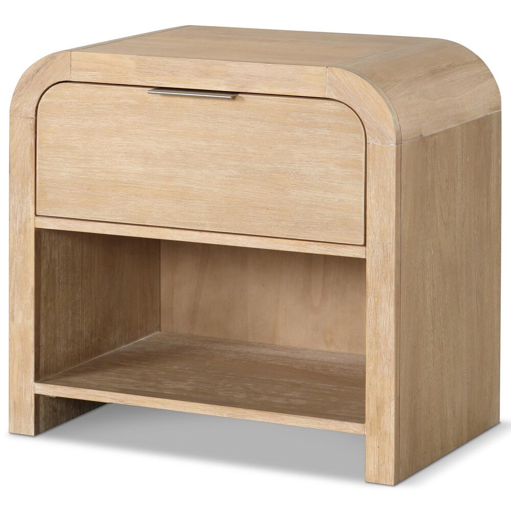 Furniture of America Hayes 1-Drawer Nightstand in Natural, , large