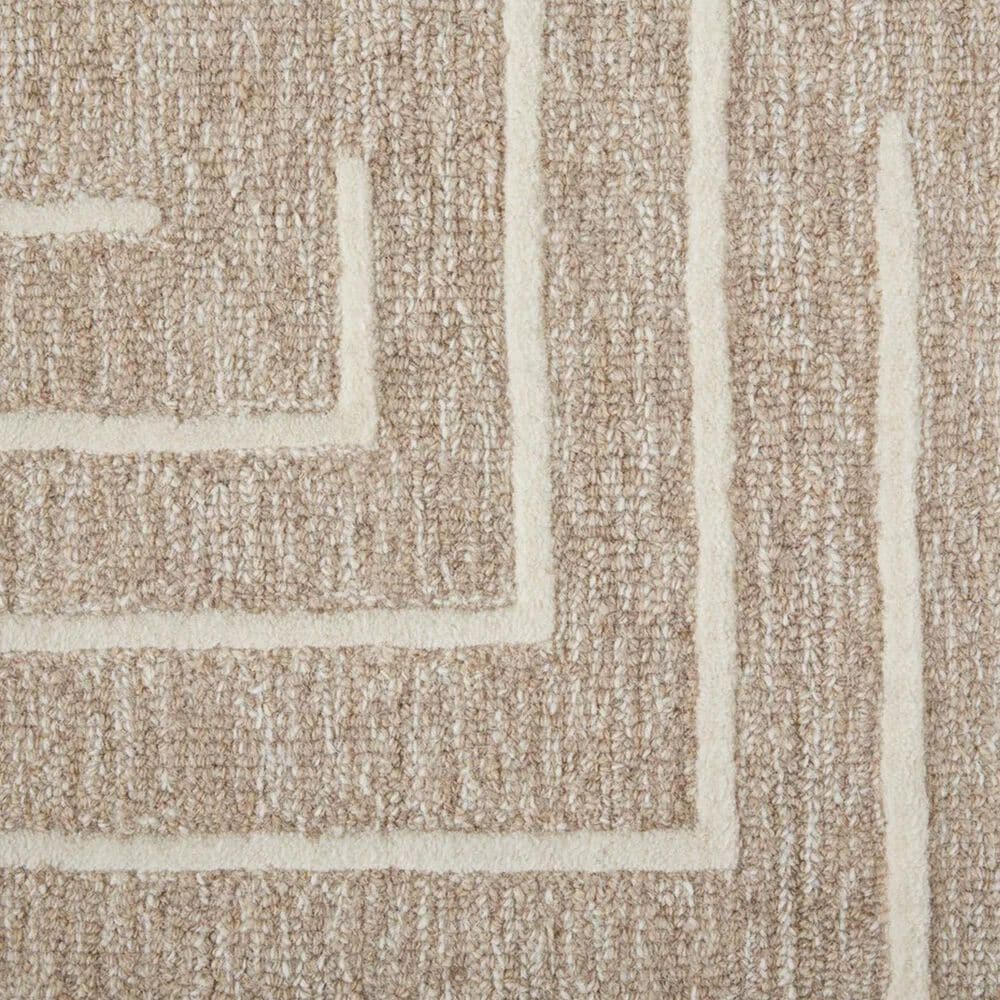 Feizy Fenner 2&#39;6&quot; x 8&#39; Beige and Ivory Runner, , large
