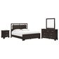 Ashley Covetown 4-Piece King Bedroom Set in Dark Brown, , large