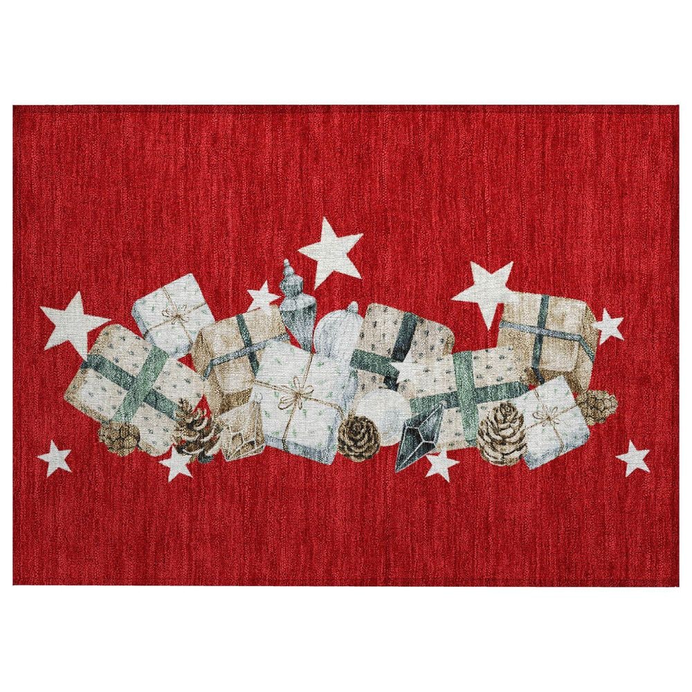 Dalyn Rug Company Wonderland WN33 Red 2&#39;6&quot; x 3&#39;10&quot; Area Rug, , large