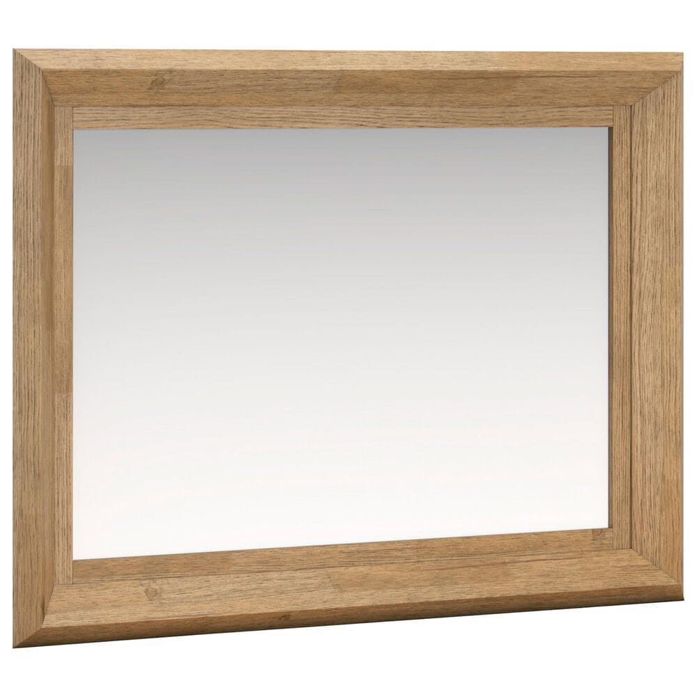 Ashley Galliden Bedroom Mirror in Natural Light Oak, , large