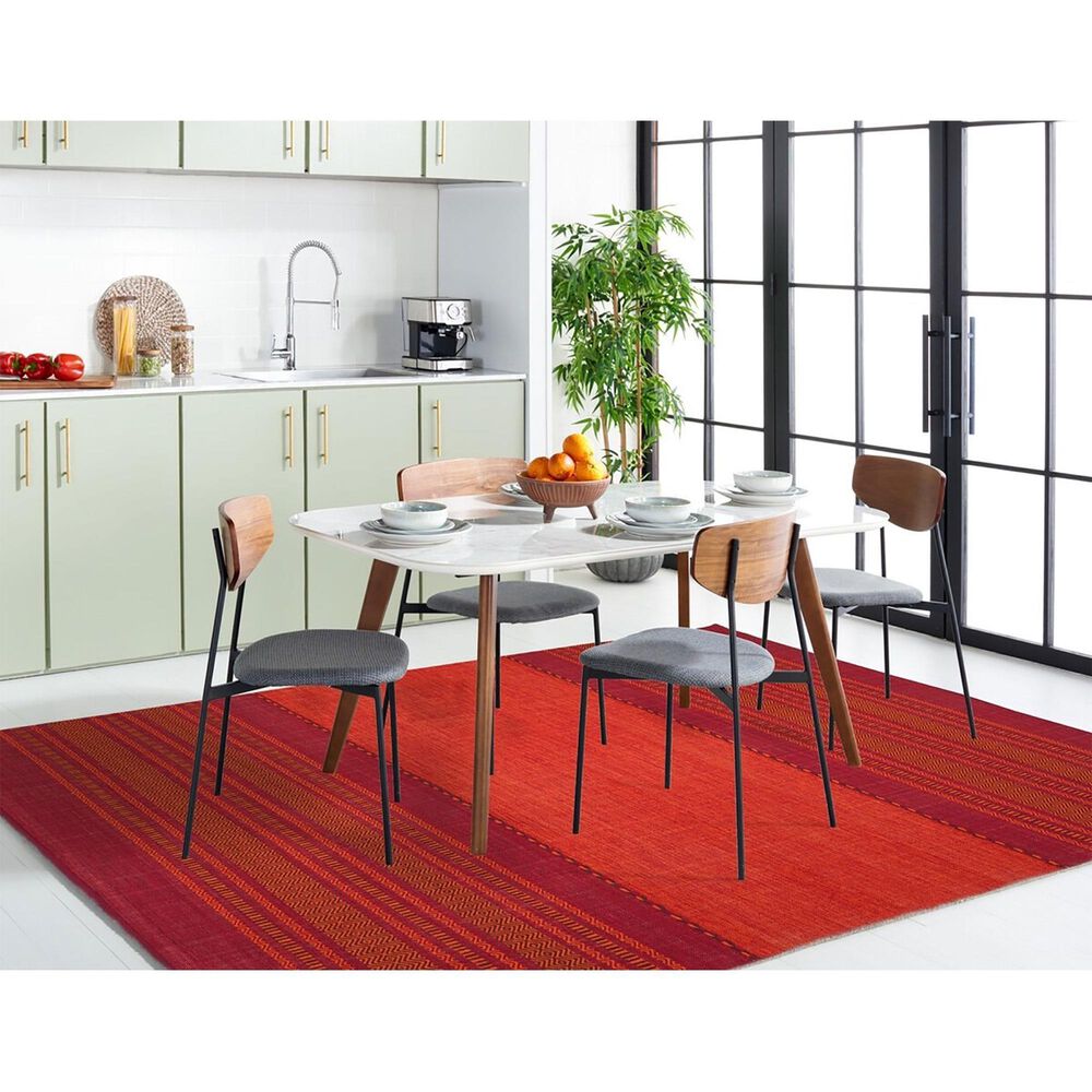 Safavieh Montauk MTK215A 9&#39; x 12&#39; Orange and Red Area Rug, , large