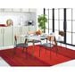 Safavieh Montauk MTK215A 9" x 12" Orange and Red Area Rug, , large