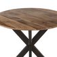 Home Trends & Design New York Counter Height Table in Natural and Matte Black - Table Only, , large