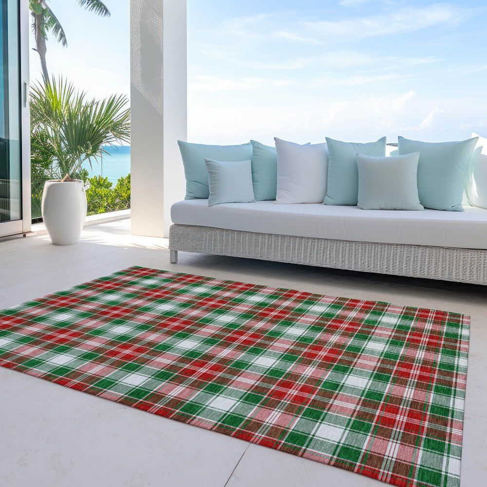 Dalyn Rug Company Wonderland WN25 5&#39; x 7&#39;6&quot; Emerald Indoor/Outdoor Area Rug, , large