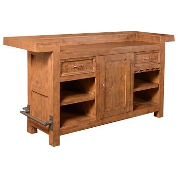 Sunset Bay Urban Rustic 82" Bar in Rustic Brown, , large