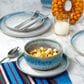 Gifts Plus Talia 12-Piece Dinnerware Set in Light Blue, , large