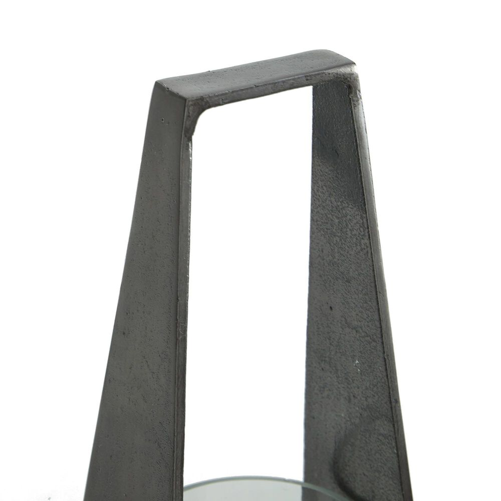 Maple and Jade 7&quot; x 15&quot; Lantern in Black, , large