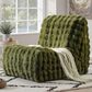HOMLUX Togo Sofa Bean Bag Chair in Green, , large