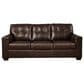 Ashley Santorine 4-Piece Stationary Living Room Set in Dark Brown, , large