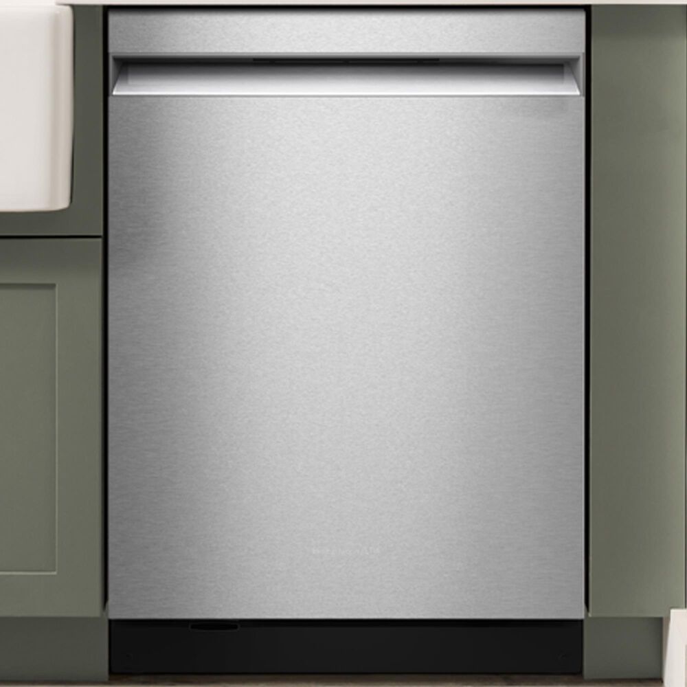 KitchenAid 24&quot; Max Jets Third Rack Dishwasher with Advanced ProDry System and Pocket Handle in PrintShield Stainless, , large