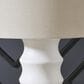 Ashley Veraleigh Poly Floor Lamp in White, , large