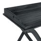 Safavieh Covina Tray Table in Dark Slate Grey, , large