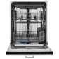 Frigidaire 24" Built-In Standard Handle Dishwasher with Panel Ready in Panel, , large