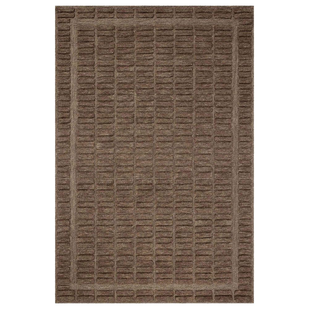 Chris Loves Julia x Loloi Bradley 5" x 7"6" Cocoa Area Rug, , large