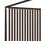 SCHNADIG Pinstripe Capony King Bed in Dark Chocolate and Rich Walnut, , large
