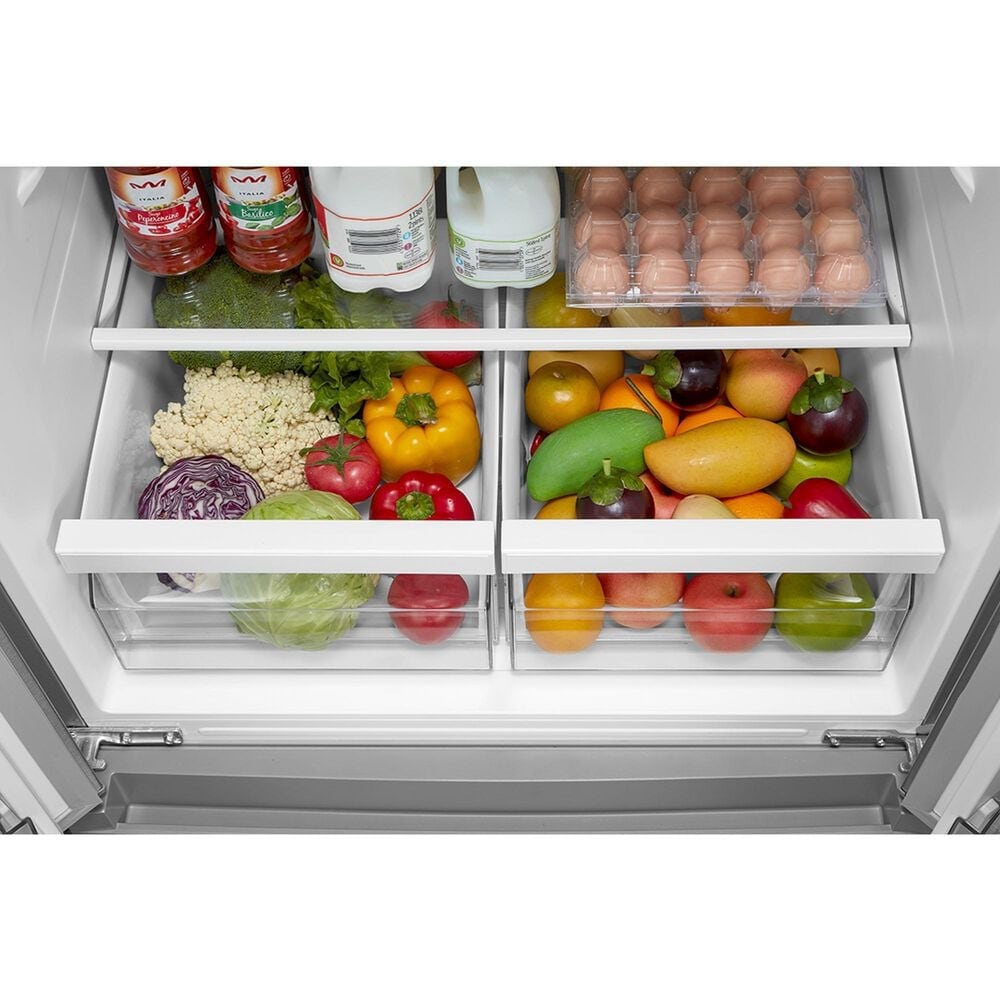 Midea 18.4 Cu. Ft. French Door Refrigerator in Stainless Steel, , large