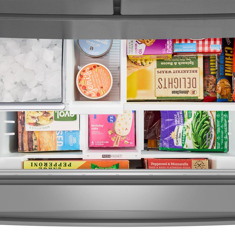 Whirlpool WRMF3736 29 Cu. Ft. French Door Refrigerator in Fingerprint-Resistant Stainless Steel, , large