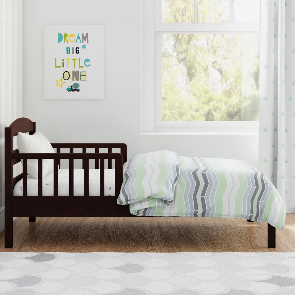DHP Jackson Toddler Bed in Espresso, , large