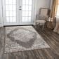 RIZZY Anatolia ANT743 5"2" x 7"9" Light Gray Area Rug, , large