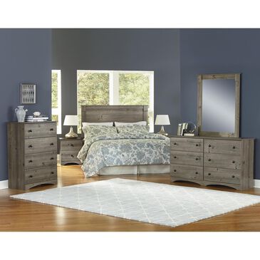 Lemoore Essential Queen Headboard in Weathered Gray Ash, , large