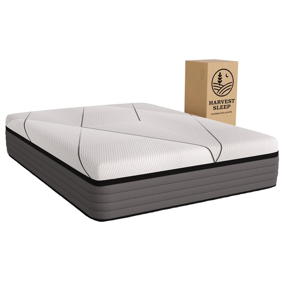 Harvest Sleep Rose Plush Hybrid King Mattress in a Box, , large