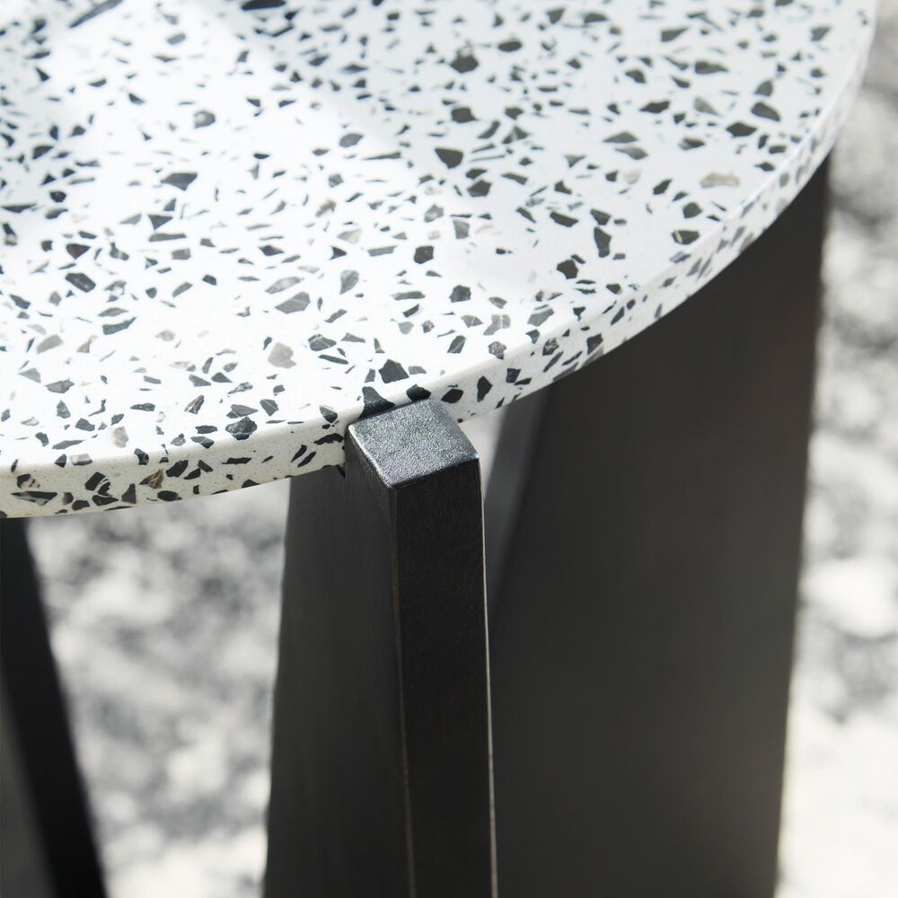 Ashley Tellrich Accent Table in Black and White, , large