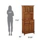 Homestyles Buffet of Buffets Server and Hutch in Cottage Oak, , large
