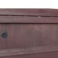 HOMLUX 39" Outdoor Kitchen Island with Stainless Table Top in Dark Brown, , large