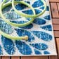 Safavieh Cabana CBN832F 8" x 10" Grey and Blue Indoor/Outdoor Area Performance Rug, , large