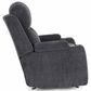 Moore Furniture Arlington Power Rocker Recliner in Seeley Storm, , large