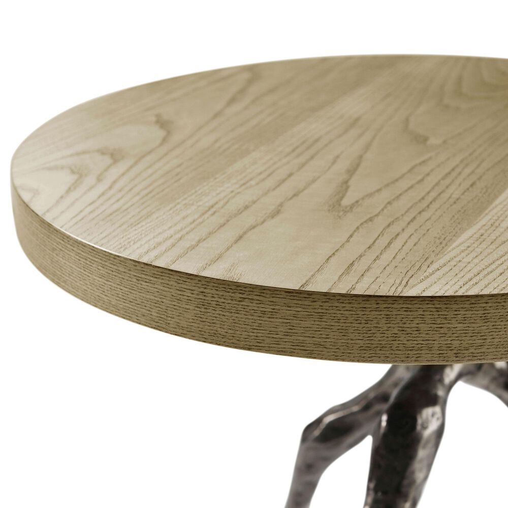 Theodore Alexander Catalina Branch Accent Table in Dune and Volcanic, , large