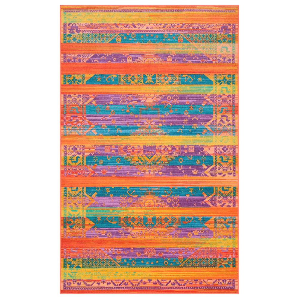 nuLOOM Giza MCGZ26A 5' x 8' Yellow Area Rug, , large