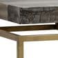 37B Toreno Console Table in Antique Brass and Black, , large