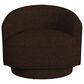 Mayberry Hill Mojave Swivel Chair in Chocolate, , large