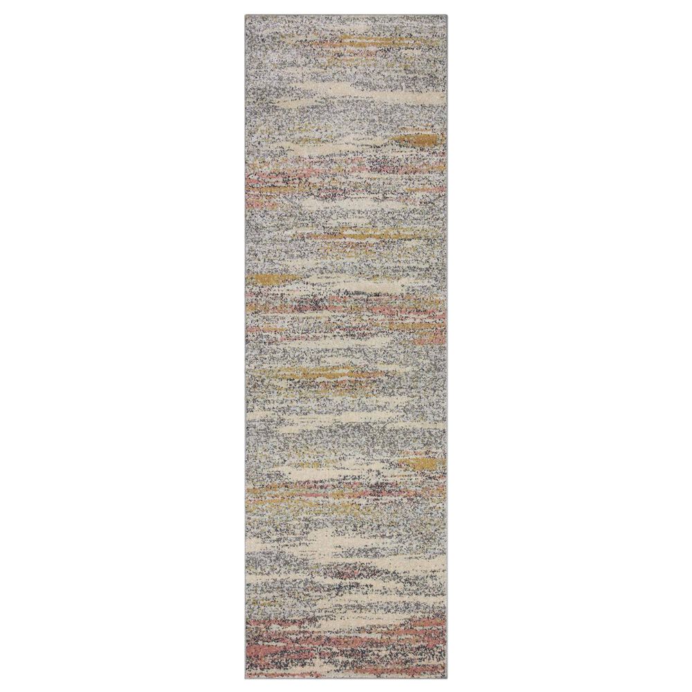 Loloi II Bowery 2"3" x 7"6" Pebble Runner, , large