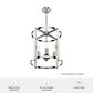 Hunter Astwood 16" 4-Light Chandelier in Polished Nickel, , large