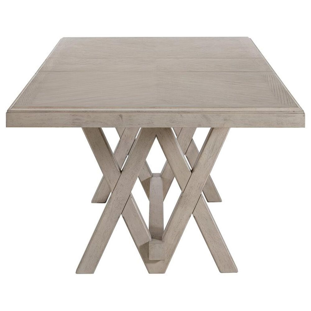 Golden Wave Furniture Coronado 78"-102" Dining Table in Khaki - Table Only, , large